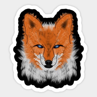 Fox head Sticker